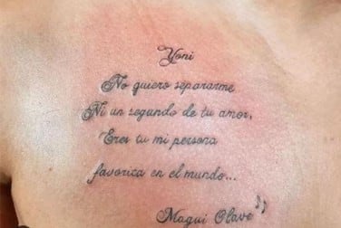 Tatuajes de los fanáticos de Magui Olave.