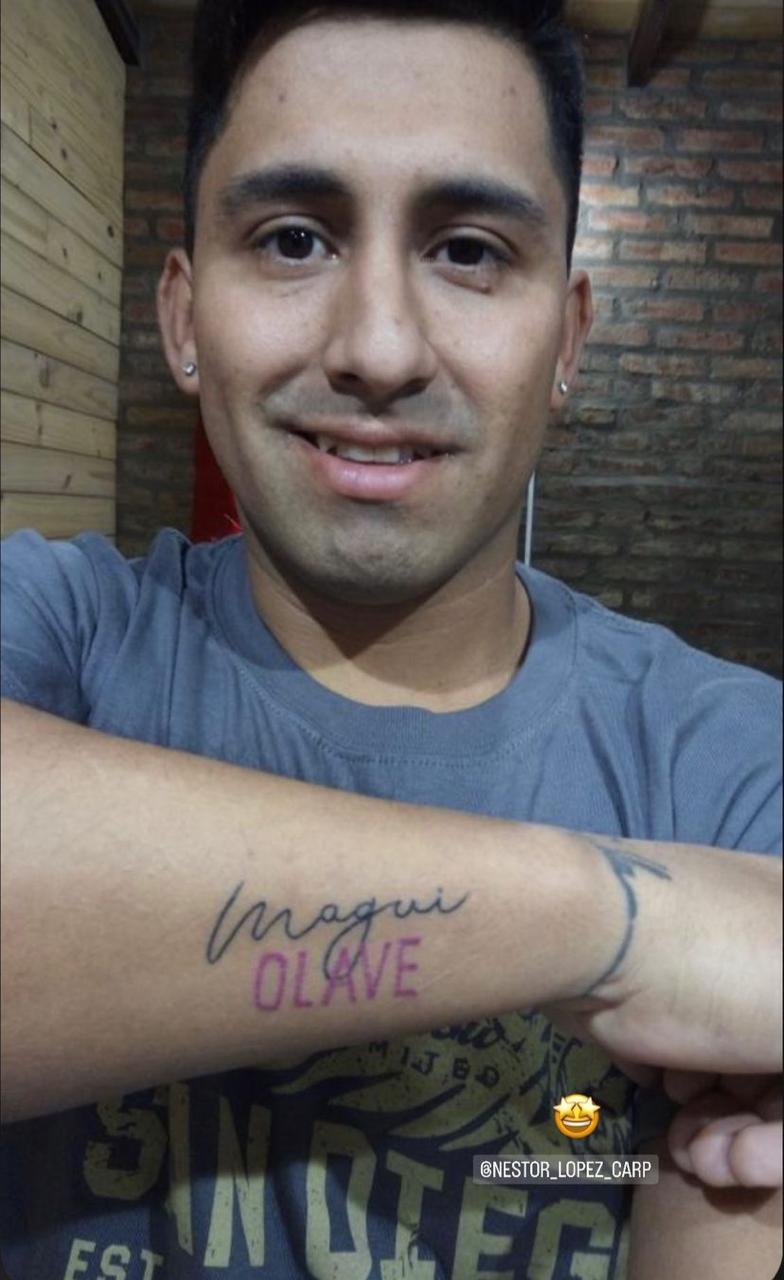 Tatuajes de los fanáticos de Magui Olave.