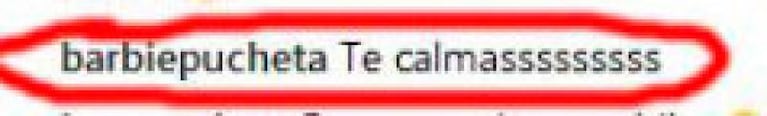 "¡Te calmás!", le dijo Barbie a su papá al verlo junto a tres chicas