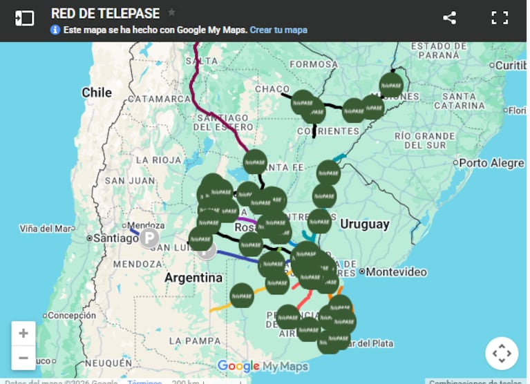 Telepase en todo el país