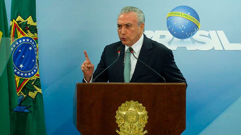 Temer resiste a pesar del escándalo.