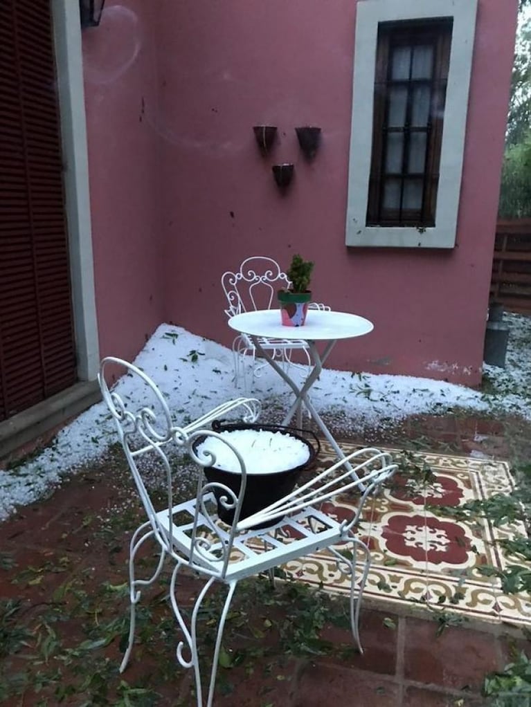 Temporal en Córdoba: en el interior cayó mucho granizo y hubo complicaciones