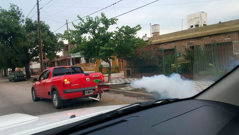 Temprano los vehículos pasaron por General Bustos, Patricios y Residencial América.