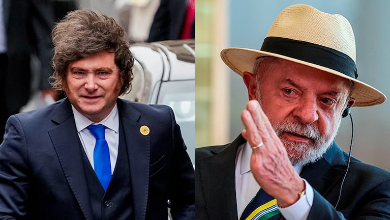 Tensión diplomática entre Argentina y Brasil tras los insultos de Milei a Lula.