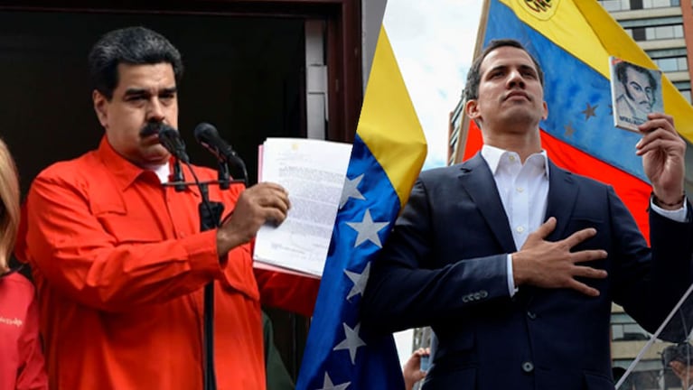 Tensión en Venezuela: Guaidó juró como presidente encargado y Maduro atacó con dureza.