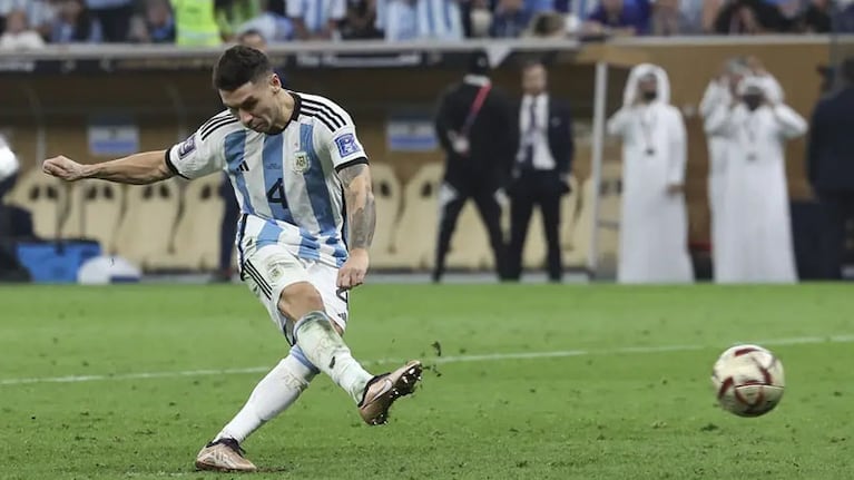 Terminó el misterio de la pelota del penal de Montiel en la final contra Francia.