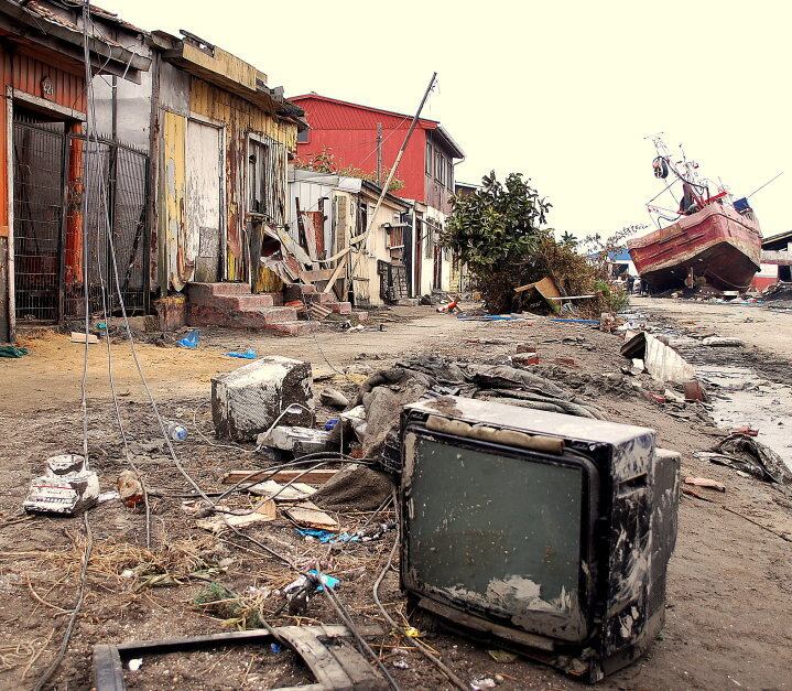 Terremoto en Chile en 2010. Cobertura especial de El Doce. 