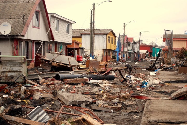 Terremoto en Chile en 2010. Cobertura especial de El Doce. 