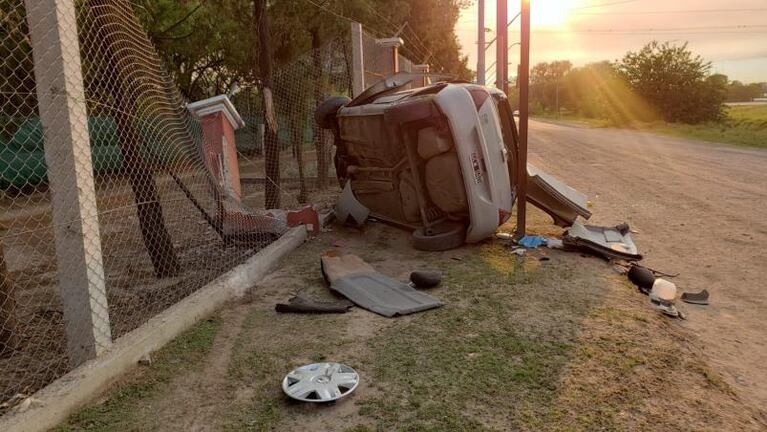 Terrible accidente en Córdoba: 3 jóvenes heridos