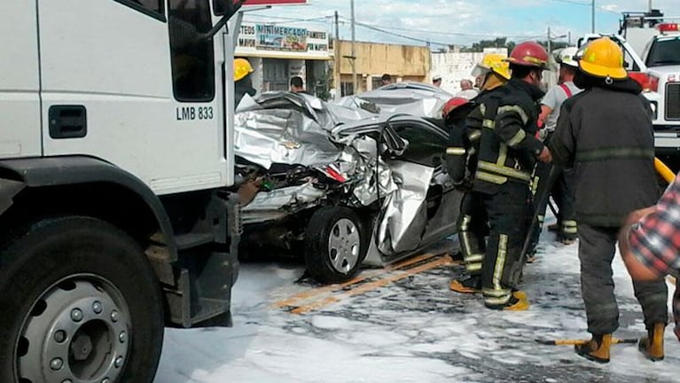 Terrible accidente fatal en la ruta 13 deja un muerto