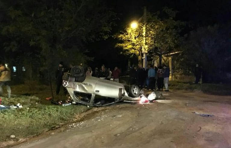 Terrible vuelco en Tanti: murió un hombre de 37 años