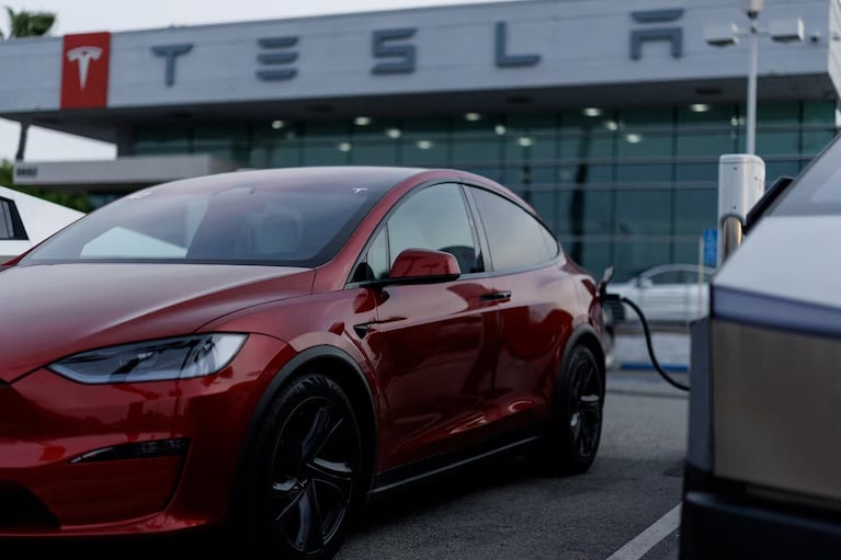 Tesla, cada vez más cerca de la Argentina. Foto: REUTERS