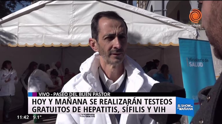 Testeo gratuito de hepatitis, VIH y sífilis