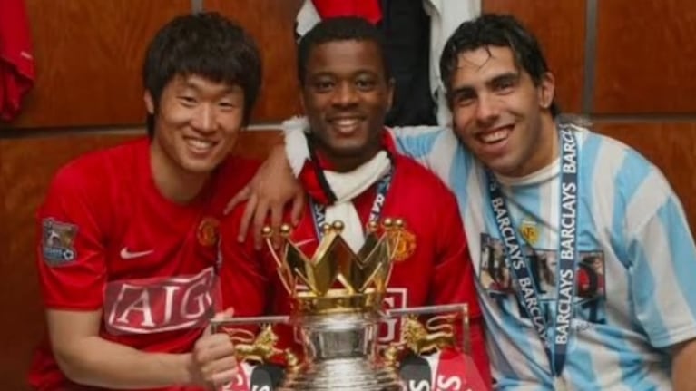 Tevez, Evrá y Park