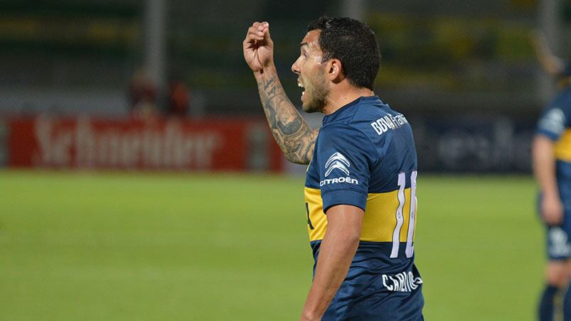 Tevez no está contento con su presente en Boca. Foto: Lucio Casalla / Archivo ElDoce.tv.