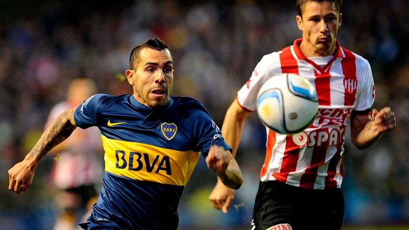 Tevez volvió a convertir en la Bombonera pero sufrió la derrota.