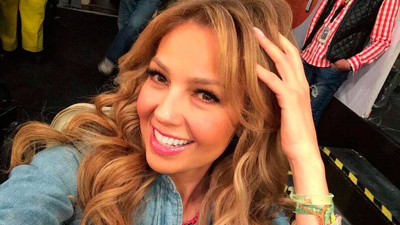 Thalía está más linda que nunca.