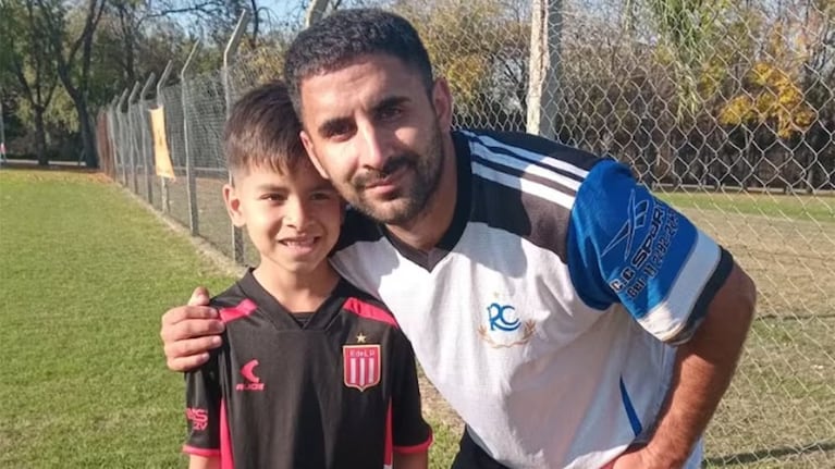 Thiago Correa y su padre