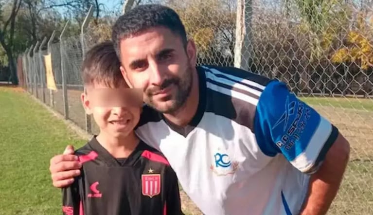 Thiago Correa y su padre