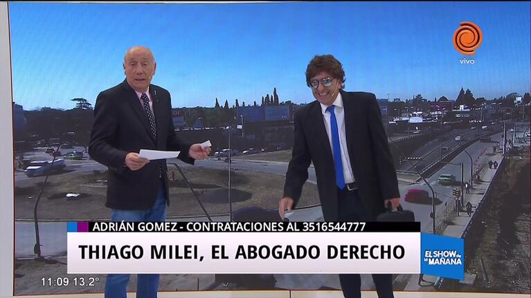 "Thiago Milei", un abogado derecho