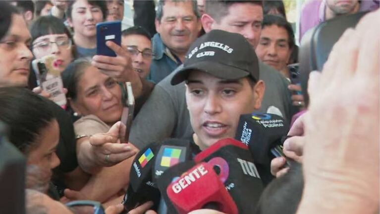 Thiago se había accidentado el viernes 12 de septiembre en Moreno.