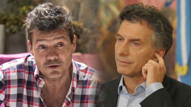 Tinelli cargó contra el Gobierno.