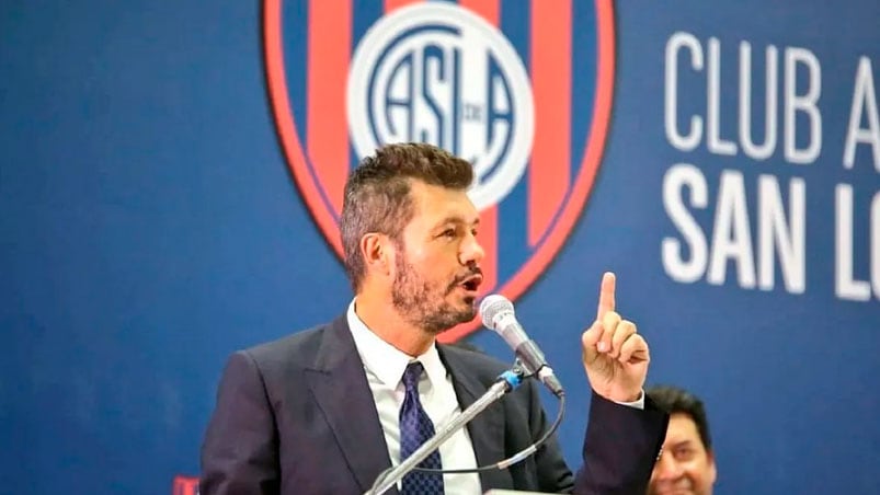 Tinelli, presidente de San Lorenzo, repudió la situación y pidió terminar con la impunidad de los violentos.