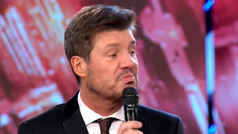 Tinelli prometió hablar más el jueves.