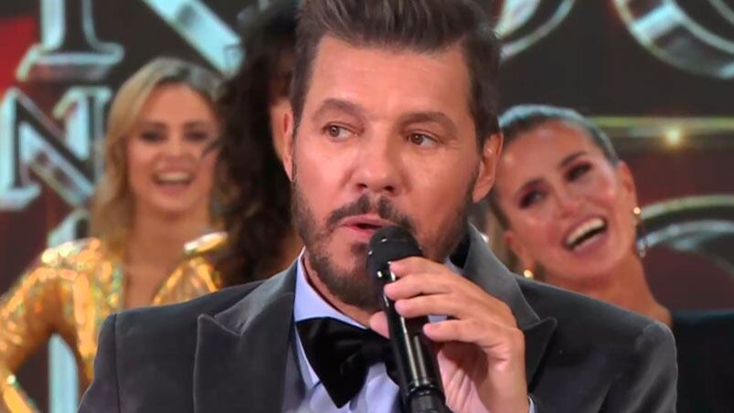 Tinelli retó al aire a su producción. 