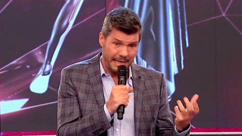 Tinelli se angustió al hablar del papelón.