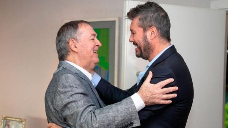 Tinelli se mostró enojado con Schiaretti y con la política