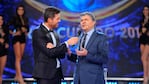 Tinelli y Macri abrieron el ciclo mano a mano.