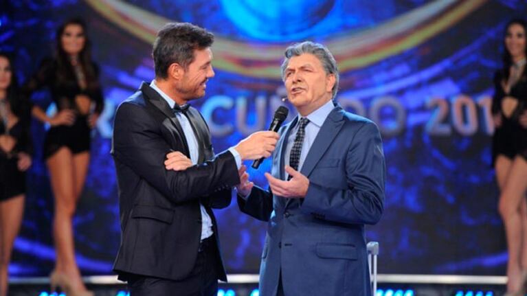 Tinelli y Macri abrieron el ciclo mano a mano.