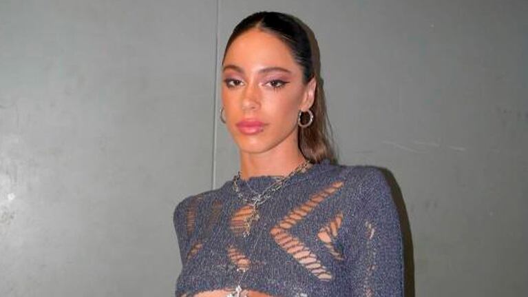 Tini reaccionó al posteo de Milei pero luego lo borró.