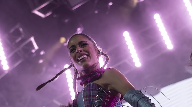 Tini se presentó ante 4500 personas en Córdoba. Foto: Espacio Quality.