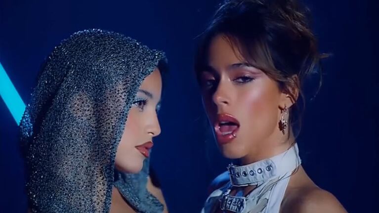 Tini Stoessel y Emilia (Captura: Instagram)