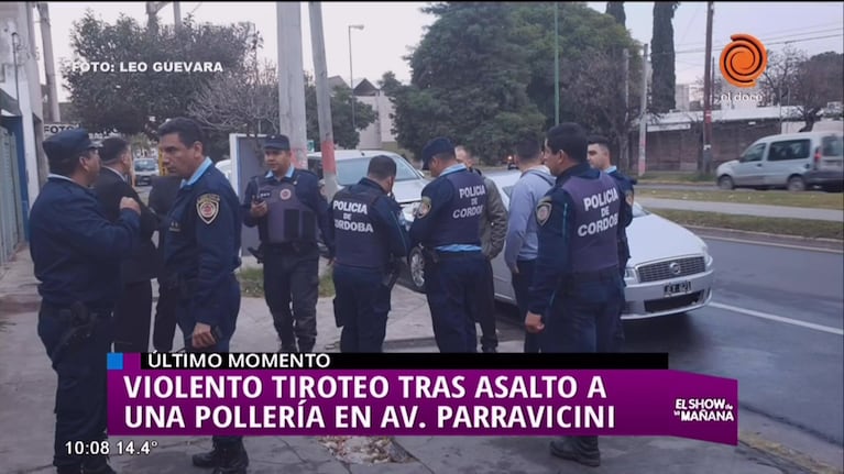 Tiroteo en Av. Parravicini generó confusión en B° Centroamérica