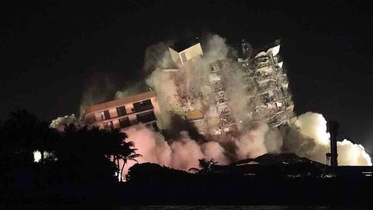 Todavía hay ocho argentinos desaparecidos por el derrumbe del edificio en Miami