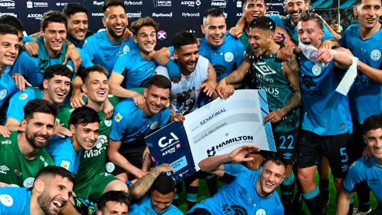 Todo Belgrano delira por el pase a semis de la Copa Argentina.