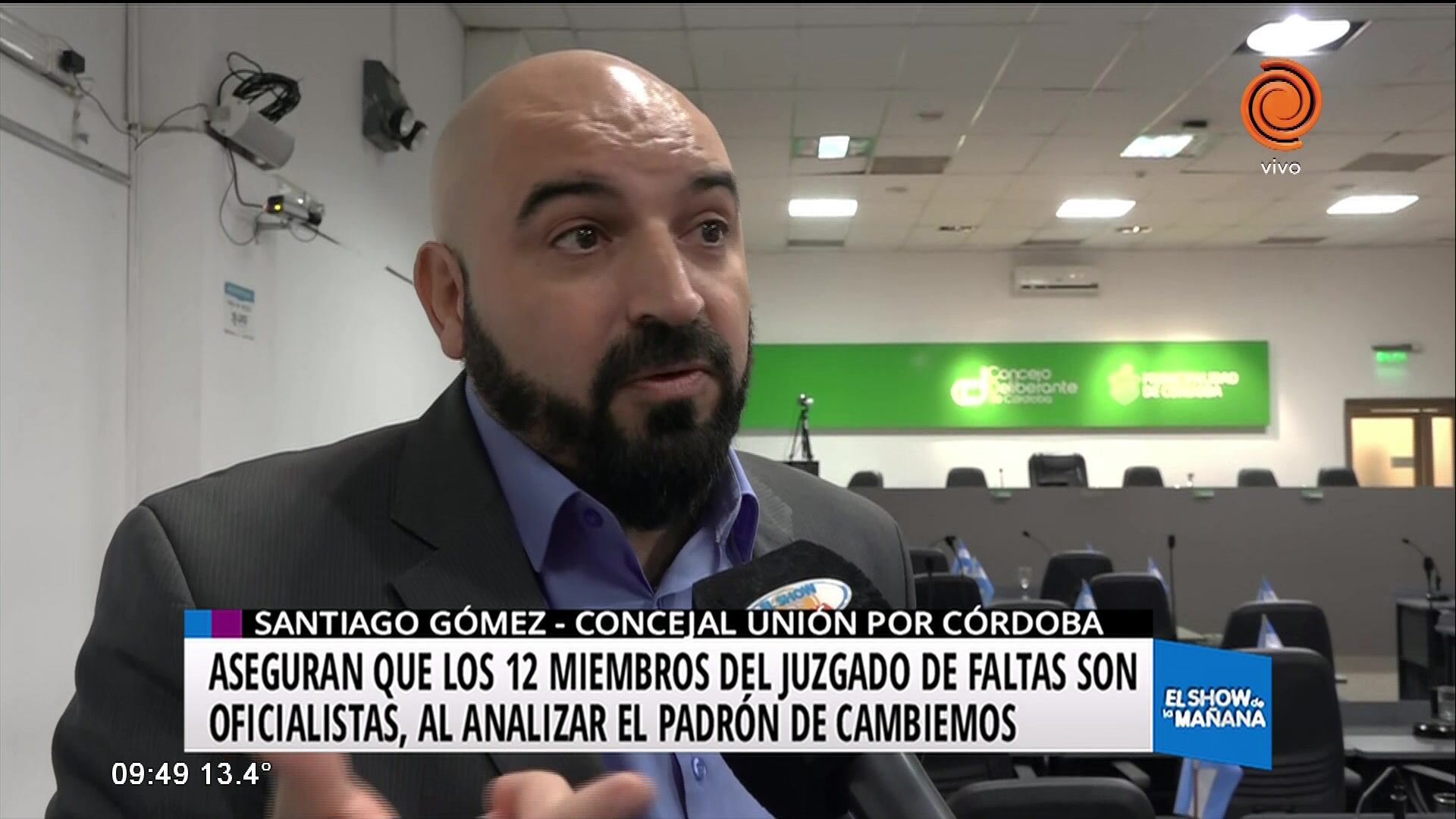 "Todos los jueces de falta son de Cambiemos"