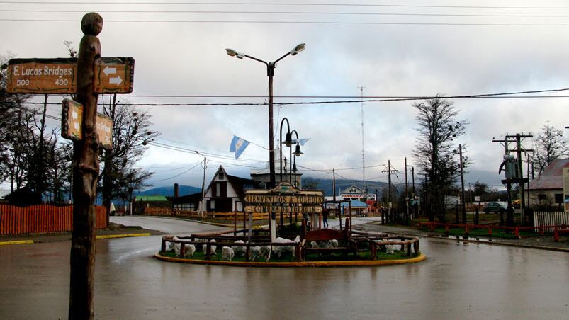 Tolhuin, el poblado ubicado entre Ushuaia y Río Grande.