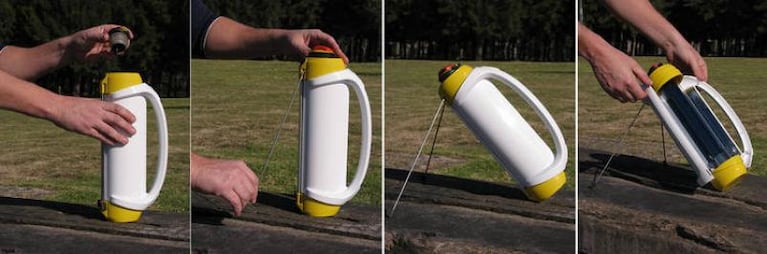 ¡Tomá mate! Argentinos diseñaron un termo solar