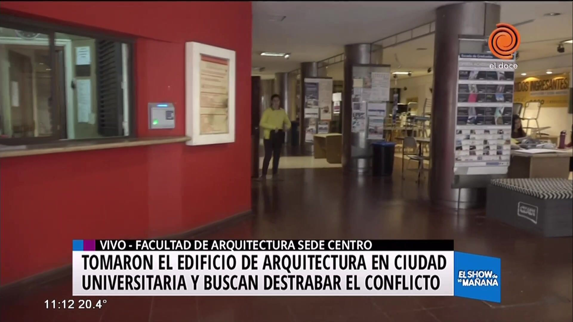 Toma parcial de la Facultad de Arquitectura