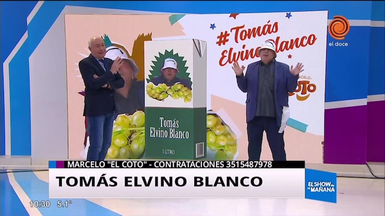 Tomás Elvino Blanco entrevistó a "La Mona" y a "Cacho Palmera"