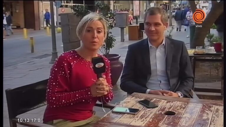 Tomás Grunhaut se prepara para las elecciones