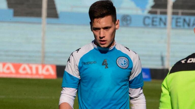 Tomás Guidara, el lateral surgido de Belgrano.