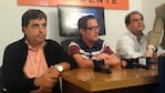 Tomás Méndez fue el primer candidato en llegar a la sede de su partido. 