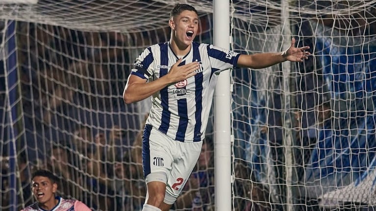 Tomás Palacios surgió en Talleres pero tuvo poco rodaje.