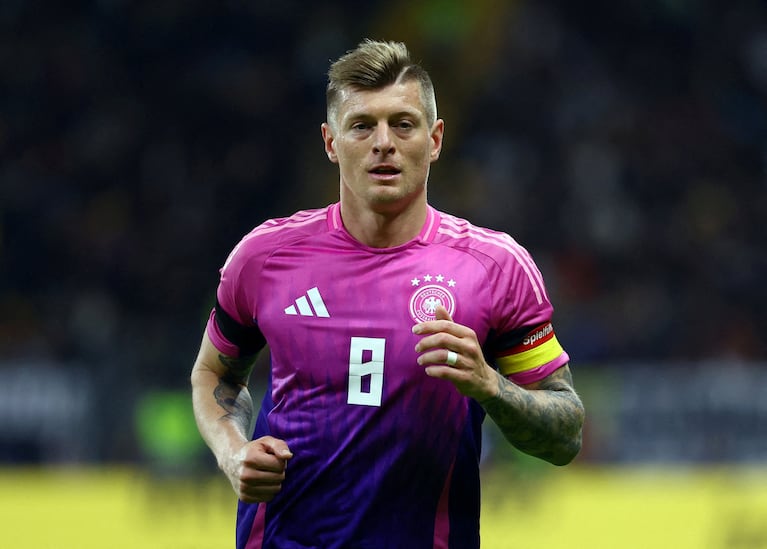 Toni Kroos, figura de Alemania. REUTERS/Kai Pfaffenbach/File Photo