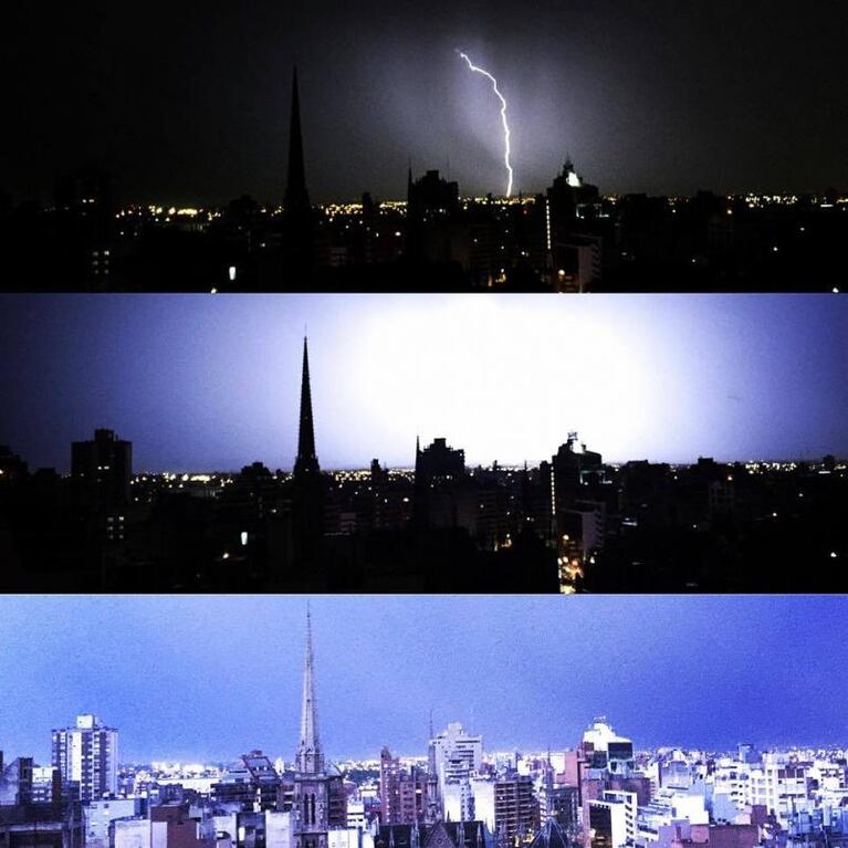 Tormenta eléctrica en Córdoba